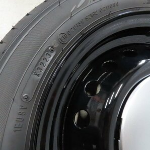 ホンダ N-BOX スラッシュ JF1 JF2 155/65R14 純正 ブラック 4.5J PCD100 4穴 14インチ N-ONE スチール 超バリ溝の画像9