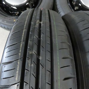 ホンダ N-BOX スラッシュ JF1 JF2 155/65R14 純正 ブラック 4.5J PCD100 4穴 14インチ N-ONE スチール 超バリ溝の画像2