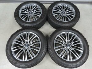 220クラウン 後期 トヨタ 純正 215/55R17 ハイブリッド VRX2 ブリヂストン ARS220 美品 ガリ傷無し