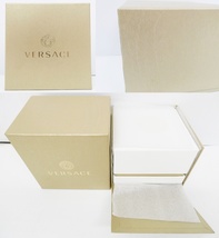 02 68-590869-08 [Y] VERSACE ヴェルサーチ VANITY ヴァニティ P5Q メデューサ クォーツ 腕時計 レッド 赤文字盤 旭68_画像10