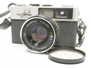 02 67-591511-16 [Y] OLYMPUS オリンパス 35 DC フィルム カメラ レンジファインダー レンズ 1:1.7 f=40ｍｍ 旭67