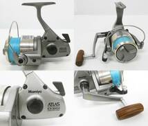 02 65-592099-25 [Y] DAIWA ダイワ SHIMANO シマノ HOLIDAY SPIN 6000 Mamiya マミヤ EX-3000 チタノス リール 6点 まとめ セット 旭65_画像4