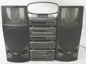 17 45-590871-08 [S] ソニー SONY MHC-J970EX システムコンポ CD カセット TA-J970E CDP-J970 TC-J970 ST-J970 SA-J970AV オーディオ 鹿45