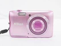 01 00-591064-96 [Y] Nikon ニコン COOLPIX クールピクス A300 コンパクト デジタルカメラ ピンク 箱付き 札00_画像2