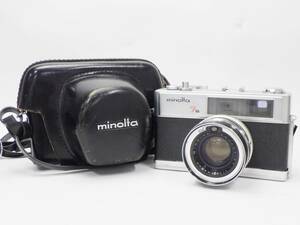 01 15-592238-27 [Y] Minolta ミノルタ HI-MATIC 7s カメラ フィルムカメラ ケース付き 札15