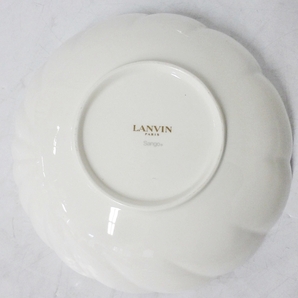 10 00-000000-00 [Y] ランバン LANVIN 小皿 中皿 5枚＋1枚 セット キッチン 食器 名00の画像8