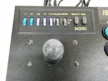 16 39-590687-06 [Y] ホリ HORI HPJ-08 PCエンジン 専用 ジョイスティック ファイティングスティックPC レトロ 福39_画像2