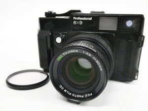 16 82-591879-21 [Y] フジカ FUJICA GW690 Professional 6×9 中判フィルムカメラ レンズ EBC FUJINON 1:3.5 f=90mm 鹿82