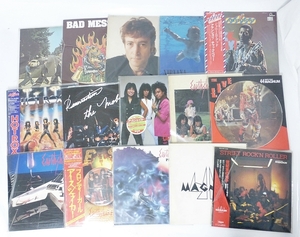 10 06-591300-14 [Y] ジョンレノン ビートルズ モッズ アースシェイカー マグナム 他 LP レコード ロック まとめて 15枚セット 名06