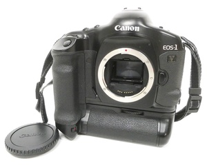 02 69-591256-14 [Y] Canon キャノン EOS-1 V 一眼レフ フィルム カメラ ボディ POWER DRIVE BOOSTER PB-E2 バッテリー グリップ 旭69