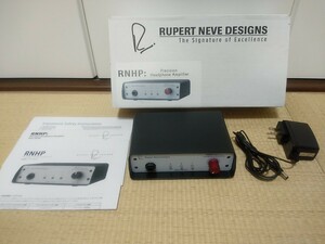 【送料無料】Rupert Neve Designs RNHP ヘッドホンアンプ（美品）+ リニア電源（未使用に近い）