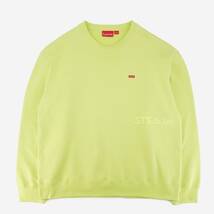 Supreme - Small Box Crewneck　ライムXL　シュプリーム - スモール ボックス クルーネック　2023SS　　_画像1