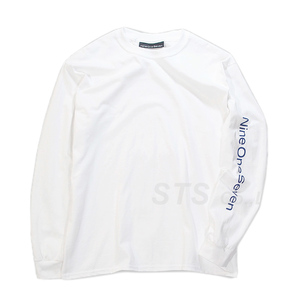 Nine One Seven - Nine One Seven Long Sleeve T-Shirt 白M ナイン ワン セブン - ナイン ワン セブン ロング スリーブ ティー 2016FW