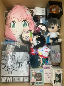 アニメグッズ キャラクター雑貨 おもちゃ 重量約17kg 大量セット まとめ売り 福袋 ヒロアカ 鬼滅 スパイファミリー 卸し 貿易 [62