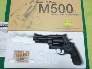 未使用　タナカ　S&W　M500　マグナム　3+1インチ　.500S&Wマグナム　モデルガン