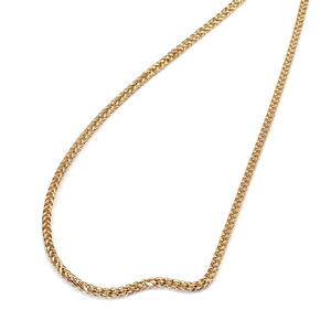 Цепочка ожерелья 18 Золотое желтое золото ширина цепи 3,4 мм |