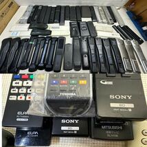 ジャンク品 SONY/ SHARP/ Panasonic/ リモコン おまとめ50点セット/ RMT-J601 / RMF-JD005/002/ RMT-B004J /他 現状渡し_画像10