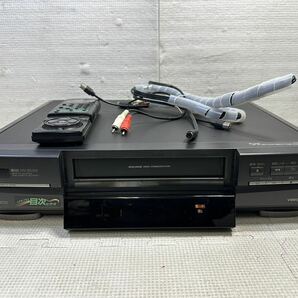 【Panasonic／パナソニック】 NV-BS30S ビデオデッキ VHS デッキ リモコン付き ★ 通電確認済み 現状品の画像2