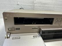 【SONY／ソニー】 DV&S-VHSダブルビデオ WV-DR7 ビデオデッキ ★ 通電確認済み 現状品_画像2