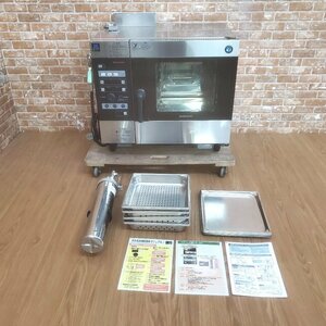 ***M018 HOSHIZAKI Hoshizaki steam navy blue be comb .n oven MIC-5TB-GA(LP) 2016 year made LP gas propane gas beautiful goods operation verification ending!**