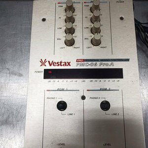 ♪♪4c014-10 Vestax ベスタクス PMC-06 ProA DJミキサー DJ機器 音響機器♪♪