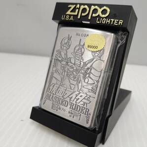 ♪♪4c022-19 Zippo ジッポ 仮面ライダー シリアル コレクション 未使用 保管品♪♪の画像1