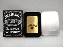 ♪♪4c022-43 Zippo ジッポ JACK DANIEL'S Old No.7 WHISKEY コレクション 未使用 保管品♪♪_画像1