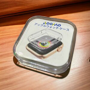AOOMO Apple Watch ケース Series7 41mm アップルウォッチ保護カバー ガラスフィルム 一体型 ブラック
