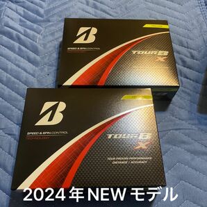 TOUR B X （イエロー） 2024年モデル 2ダース　新品 2ダース　ゴルフボール