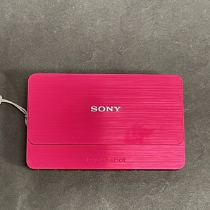 ● コレクター必見 SONY ソニー サイバーショット DSC-T700 デジタルカメラ デジカメ ピンク ジャンク品 ma201の画像5