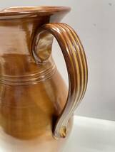 コレクター必見 イタリア製 フラワーベース 陶器製 花瓶 高さ約40㎝ インテリア オブジェ 置物 アンティーク ビンテージ コレクション N991_画像3
