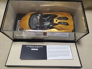 【one off】 MR collection 1/18 Lamborghini Aventador S Roadster ランボルギーニ アヴェンタドール S ロードスター