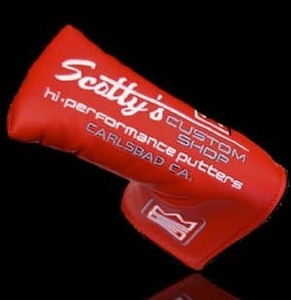 ２００８年 SCOTTY CAMERON - SCOTTY'S CUSTOM SHOP RED - Headcover スコッティ キャメロン カスタムショップ パターカバー 超美品