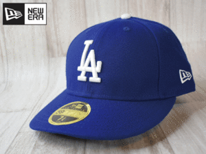 ★未使用品★NEW ERA ニューエラ MLB LA DODGERS ドジャース 59FIFTY Low Profile 7-1/4 57.7cm キャップ 帽子 A799