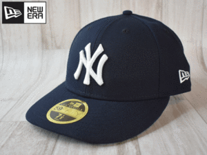★未使用品★NEW ERA ニューエラ MLB NEW YORK YANKEES ヤンキース 59FIFTY Low Profile 7-1/2 59.6cm キャップ 帽子 J79