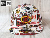 ★未使用品★NEW ERA ニューエラ NHL CHICAGO BLACK HAWKS シカゴ ブラックホークス 9FIFTY フラットバイザー キャップ 帽子 USモデル J35_画像2