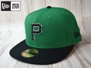★未使用品★NEW ERA ニューエラ MLB Pittsburgh Pirates パイレーツ 59FIFTY 7-1/2 59.6cm キャップ 帽子 USモデル A825