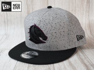 ★未使用品★NEW ERA ニューエラ NRL BRISBANE BRONCOS ブロンコス 9FIFTY フリーサイズ キャップ 帽子 海外モデル A870