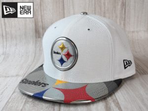 ★未使用品★NEW ERA ニューエラ NFL Pittsburgh Steelers スティーラーズ 59FIFTY 7-1/2 59.6cm キャップ 帽子 USモデル A911