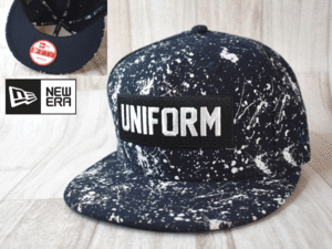 ★未使用品★NEW ERA ニューエラ UNIFORM EXPERIMENT ユニフォーム エクスペリメント 9FIFTY フリーサイズ キャップ 帽子 USモデル J145