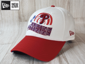 ★未使用品★NEW ERA ニューエラ MLB PHILADELPHIA PHILLIES フィリーズ 39THIRTY S-M キャップ 帽子 USモデル A956