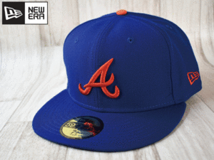 ★未使用品★NEW ERA ニューエラ MLB ATLANTA BRAVES アトランタ・ブレーブス 59FIFTY 7-1/2 59.6cm キャップ 帽子 USモデル J50