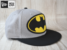 ★未使用品★NEW ERA ニューエラ DC COMICS BATMAN バットマン 9FIFTY フリーサイズ キャップ 帽子 USモデル デッドストック A63_画像4