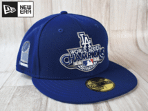 ★未使用品★NEW ERA ニューエラ MLB LA DODGERS ドジャース 大谷翔平 59FIFTY 7-5/8 60.6cm サイドパッチ キャップ 帽子 USモデル J38_画像1