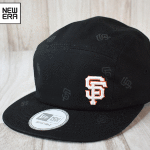 ★未使用品★NEW ERA ニューエラ MLB SAN FRANCISCO GIANTS ジャイアンツ フリーサイズ ジェットキャップ 帽子 USモデル A36の画像1