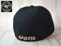 ★未使用品★47 BRAND 47ブランド NFL NEW ORLEANS SAINTS セインツ LARGE 59cm キャップ 帽子 USモデル A138_画像5