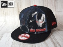 ★未使用品★NEW ERA ニューエラ MARVEL IRONMAN アイアンマン 9FIFTY M-Lフリーサイズ フラットバイザー キャップ 帽子 USモデル A122_画像1