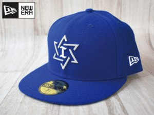 ★未使用品★NEW ERA ニューエラ イスラエル WBC 59FIFTY 7-1/2 59.6cm フラットバイザー キャップ 帽子 A147