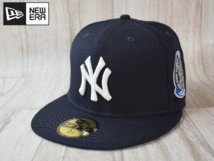 ★未使用品★NEW ERA ニューエラ NY YANKEES ニューヨーク ヤンキース 59FIFTY 7-3/8 58.7cm サイドパッチ キャップ 帽子 USモデル A193_画像1