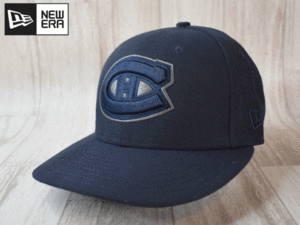 ★未使用品★NEW ERA ニューエラ MONTREAL CANADIANS カナディアンズ 59 FIFTY LOW PROFILE 6-7/8 54.9cm キャップ 帽子 USモデル A188